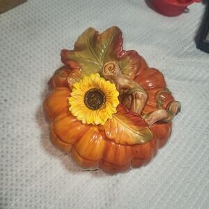 CRACKER BARREL EUC BOUNTIFUL HARVEST SOUP TUREEN CERAMIC